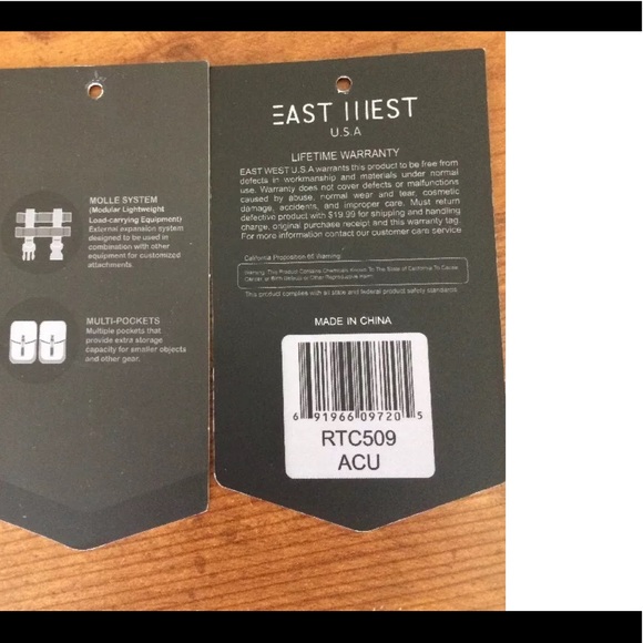 EAST WEST USA ACU Tactical Military Backpack - Picture 8 of 8